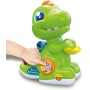 Clementoni 17953 Dino e Baby Dino Dinosauri Interattivi Parlanti per Lo Sviluppo Emotivo Motorio e Cognitivo