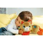 Clementoni 17876 Roby Ron Ron Gatto peluche interattivo con melodie per calmare il bambino