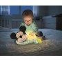 Clementoni 17957 Disney Baby Mickey Relaxing Plush con Rumore Bianco Luci e Melodie e Battito Cardiaco