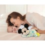 Clementoni 17957 Disney Baby Mickey Relaxing Plush con Rumore Bianco Luci e Melodie e Battito Cardiaco