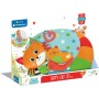 Clementoni 17800 Kitty Cat Cuscino Tummy Time per lo Sviluppo Sensoriale e Muscolare e il Gattonamento