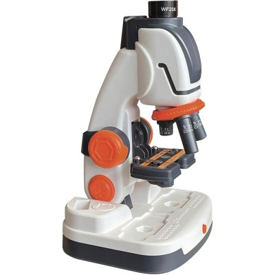 Clementoni 19387 Scienza e Gioco Microscopio smart AI Interattivo con Telecamera Wi-Fi modalità Digitale e analogica