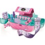 Clementoni 18206 Crazy Chic Nail Art Case Borsa Trasformabile in Banchetto Creativo con Smalti Unghie Finte e Adesivi
