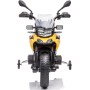 Motocicletta Elettrica per Bambini Moto BMW F 850 GS 12V con Ruote in Gomma Luci LED MP3 Suoni Rotelle Removibili Sospensioni