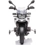 Motocicletta Elettrica per Bambini Moto BMW F 850 GS 12V con Ruote in Gomma Luci LED MP3 Suoni Rotelle Removibili Sospensioni