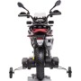 Motocicletta Elettrica per Bambini Moto BMW F 850 GS 12V con Ruote in Gomma Luci LED MP3 Suoni Rotelle Removibili Sospensioni