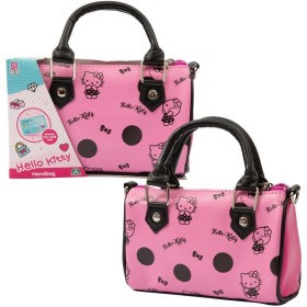 Giochi Preziosi HKT14200 Hello Kitty Borsetta Fashion con Carta di Credito Icone e Nome Hello Kitty Stampate