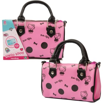 Giochi Preziosi HKT14200 Hello Kitty Borsetta Fashion con Carta di Credito Icone e Nome Hello Kitty Stampate