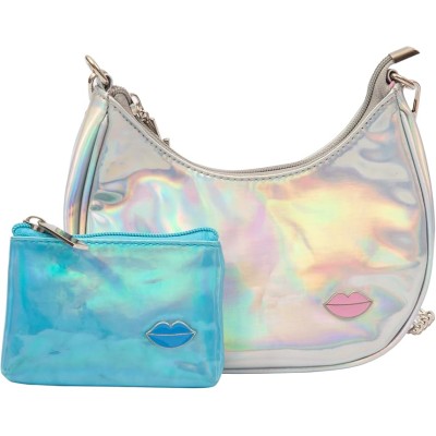 Chic VBag Blue VRB76001 Borsa a tracolla per bambini e mini pochette abbinata