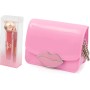 Nice VRB68001 Kiss VBag Pink  Borsa a tracolla con tinta labbra e matita per labbra