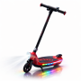 Monopattino Elettrico 12V per Bambini con Luci LED e Freno Posteriore – Scooter Elettrico 6-14 Anni, Portata 50 kg
