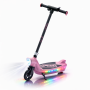 Monopattino Elettrico 12V per Bambini con Luci LED e Freno Posteriore – Scooter Elettrico 6-14 Anni, Portata 50 kg