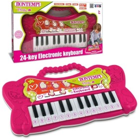 Bontempi 12 2372 Tastiera Elettronica 24 Tasti Rosa