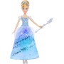 Mattel JBF94 Disney Princess Cenerentola Ballo Incantato con abito che si illumina e bacchetta con suoni