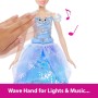 Mattel JBF94 Disney Princess Cenerentola Ballo Incantato con abito che si illumina e bacchetta con suoni