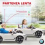 Macchina Elettrica per Bambini BMW I4 Telecomandata 12v con Fari a Led Bluetooth Cinture di Sicurezza a 3 Punti