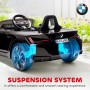 Macchina Elettrica per Bambini BMW I4 Telecomandata 12v con Fari a Led Bluetooth Cinture di Sicurezza a 3 Punti