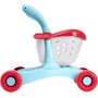Chicco 012421 Carrello Primi Passi 2in1 per Gioco di Ruolo Spesa e Forme con Sedile per Bambola