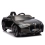 Macchina Elettrica per Bambini BMW I4 Telecomandata 12v con Fari a Led Bluetooth Cinture di Sicurezza a 3 Punti