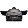 Macchina Elettrica per Bambini BMW I4 Telecomandata 12v con Fari a Led Bluetooth Cinture di Sicurezza a 3 Punti