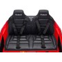 Sedile in Pelle Imbottito con 2 Cinture di Sicurezza Indipendenti a 3 Punti Porsche Taycan 24V + Tappetino