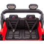 Sedile in Pelle Imbottito per Ford Bronco 24V con 2 Cinture di Sicurezza Indipendenti a 3 Punti + Tappetino Stilizzato