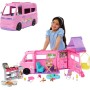 Mattel HRJ78 Barbie Camper dei Sogni con Accessori e Pasta modellabile Effetto Cambia Colore Include Tenda sul Tetto e Altalena