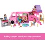 Mattel HRJ78 Barbie Camper dei Sogni con Accessori e Pasta modellabile Effetto Cambia Colore Include Tenda sul Tetto e Altalena