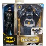 SpinMaster 6070532 DC Comics Batman Adventures Night Sky Alto 30cm con 17 Punti di Articoclazione e 7 Acessori