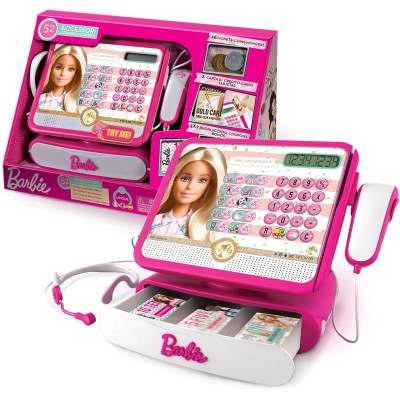 Grandi Giochi 21581444 Barbie - Registratore di cassa fashion con accessori
