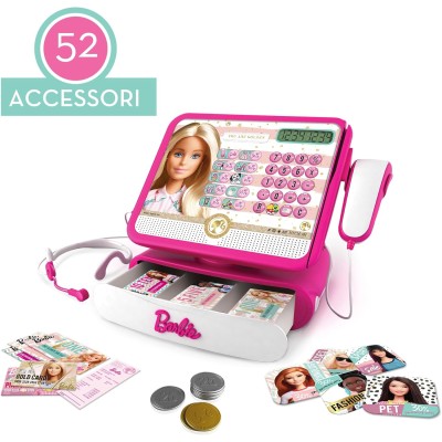 Grandi Giochi 21581444 Barbie - Registratore di cassa fashion con accessori