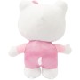 Giochi Preziosi HKT12200 Hello Kitty Peluche 30 cm con Outfit alla Moda Vestitino e Fiocco in Raso Rosa