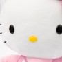 Giochi Preziosi HKT12200 Hello Kitty Peluche 30 cm con Outfit alla Moda Vestitino e Fiocco in Raso Rosa