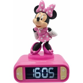 Lexibook RL800MN Disney Minnie Sveglia notturna con Suoni melodie e Schermo LCD retroilluminato
