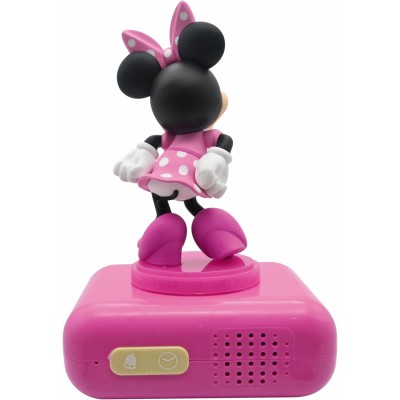 Lexibook RL800MN Disney Minnie Sveglia notturna con Suoni melodie e Schermo LCD retroilluminato