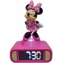 Lexibook RL800MN Disney Minnie Sveglia notturna con Suoni melodie e Schermo LCD retroilluminato