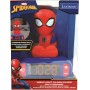 Lexibook RL800SP Sveglia digitale Spider-Man con Luce Notturna Snooze e Suoni Schermo LCD retroilluminato