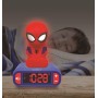 Lexibook RL800SP Sveglia digitale Spider-Man con Luce Notturna Snooze e Suoni Schermo LCD retroilluminato
