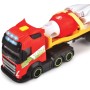 Dickie Toys 203747011 City Heavy Load Mack Truck 41cm con Luci Suoni e Turbina Eolica con Motore