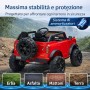 Nuova Ford Bronco 24V Maxi Suv Fuoristrada 2 Posti Auto Macchina Elettrica per Bambini con Telecomando
