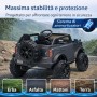 Nuova Ford Bronco 24V Maxi Suv Fuoristrada 2 Posti Auto Macchina Elettrica per Bambini con Telecomando