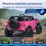 Nuova Ford Bronco 24V Maxi Suv Fuoristrada 2 Posti Auto Macchina Elettrica per Bambini con Telecomando