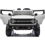 NUOVA Ford Bronco 24V Maxi Suv Fuoristrada 2 Posti Auto Macchina Elettrica per Bambini con Telecomando 0995