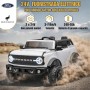 NUOVA Ford Bronco 24V Maxi Suv Fuoristrada 2 Posti Auto Macchina Elettrica per Bambini con Telecomando 0995