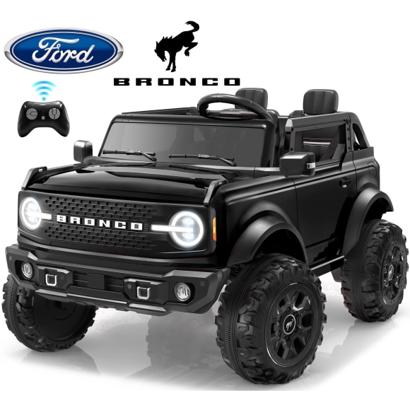Nuova Ford Bronco 24V Maxi Suv Fuoristrada 2 Posti Auto Macchina Elettrica per Bambini con Telecomando