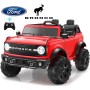 Nuova Ford Bronco 24V Maxi Suv Fuoristrada 2 Posti Auto Macchina Elettrica per Bambini con Telecomando