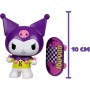 Giochi Preziosi HKTH9200 Hello Kitty Kuromi 10cm Serie Premier Effetto Metal Dettagliato Occhi Luccicanti con Skateboard