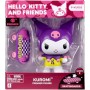 Giochi Preziosi HKTH9200 Hello Kitty Kuromi 10cm Serie Premier Effetto Metal Dettagliato Occhi Luccicanti con Skateboard