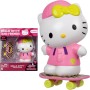 Giochi Preziosi HKTH9100 Hello Kitty 10cm Serie Premier Effetto Metal Dettagliato Occhi Luccicanti con Skateboard