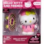 Giochi Preziosi HKTH9100 Hello Kitty 10cm Serie Premier Effetto Metal Dettagliato Occhi Luccicanti con Skateboard